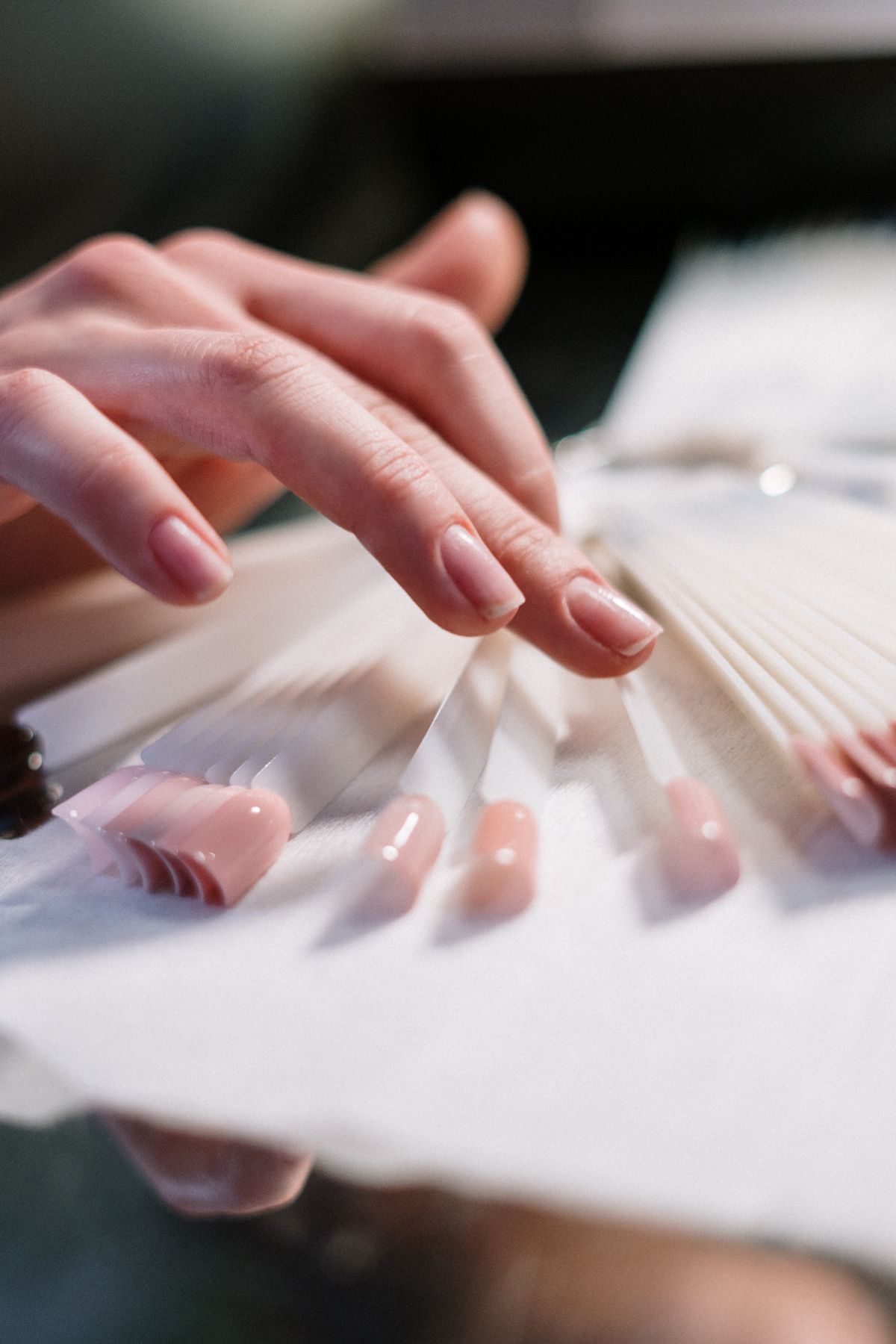 Gel-X extension set at Luxe Nails